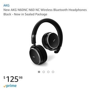 SOLD AKG Wireless Bluetooth Headphones